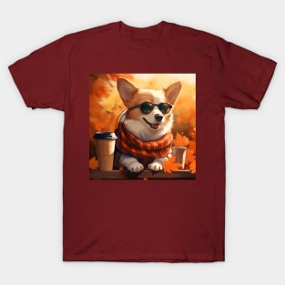 PSL Fall Corgi T-Shirt